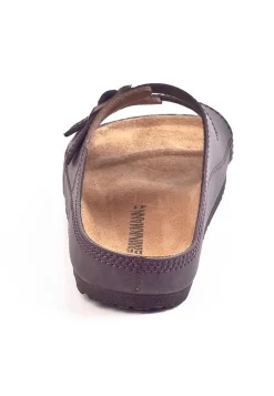 Clogs & Pantoletten|Die moderne Hausfrau BONILLO Pantoletten braun