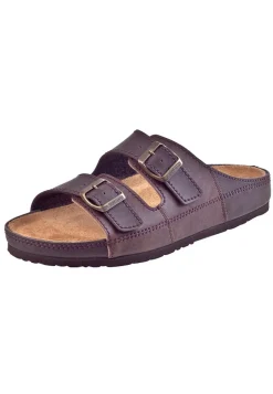 Clogs & Pantoletten|Die moderne Hausfrau BONILLO Pantoletten braun