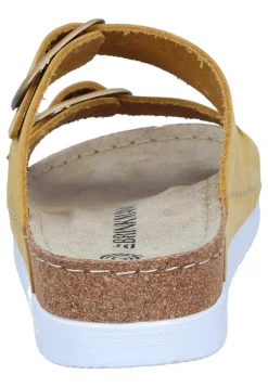 Pantoletten|Die moderne Hausfrau BONILLO Pantoletten gelb