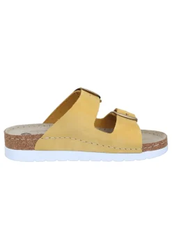 Pantoletten|Die moderne Hausfrau BONILLO Pantoletten gelb