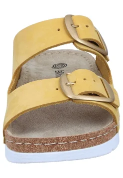 Pantoletten|Die moderne Hausfrau BONILLO Pantoletten gelb