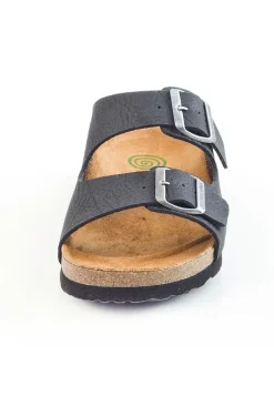 Clogs & Pantoletten|Die moderne Hausfrau BONILLO Pantoletten grau