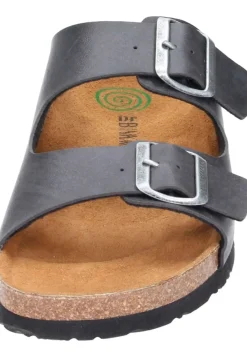 Clogs & Pantoletten|Die moderne Hausfrau BONILLO Pantoletten grau