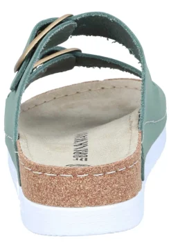 Pantoletten|Die moderne Hausfrau BONILLO Pantoletten grün