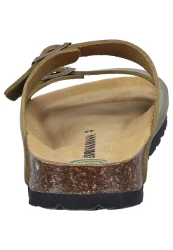 Clogs & Pantoletten|Die moderne Hausfrau BONILLO Pantoletten grün