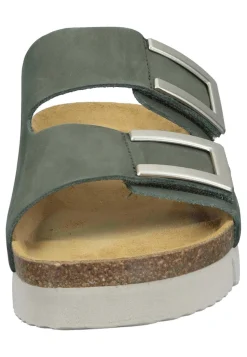 Pantoletten|Die moderne Hausfrau BONILLO Pantoletten grün