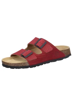 Pantoletten|Die moderne Hausfrau BONILLO Pantoletten rot