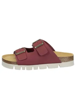 Pantoletten|Die moderne Hausfrau BONILLO Pantoletten rot