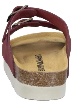 Pantoletten|Die moderne Hausfrau BONILLO Pantoletten rot