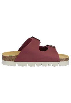 Pantoletten|Die moderne Hausfrau BONILLO Pantoletten rot