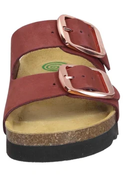 Pantoletten|Die moderne Hausfrau BONILLO Pantoletten rot