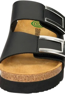 Pantoletten|Die moderne Hausfrau BONILLO Pantoletten schwarz