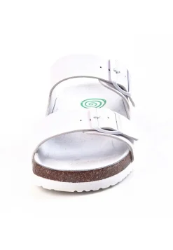 Herren Die moderne Hausfrau BONILLO Pantoletten weiß