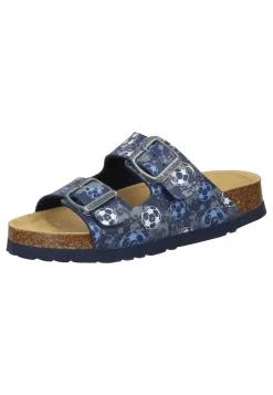 Clogs & Pantoletten|Die moderne Hausfrau BONILLO KIDS Pantoletten blau