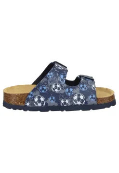 Clogs & Pantoletten|Die moderne Hausfrau BONILLO KIDS Pantoletten blau