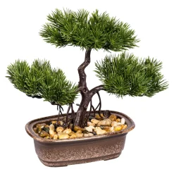 Kunstpflanzen|Die moderne Hausfrau Bonsai „Natur“