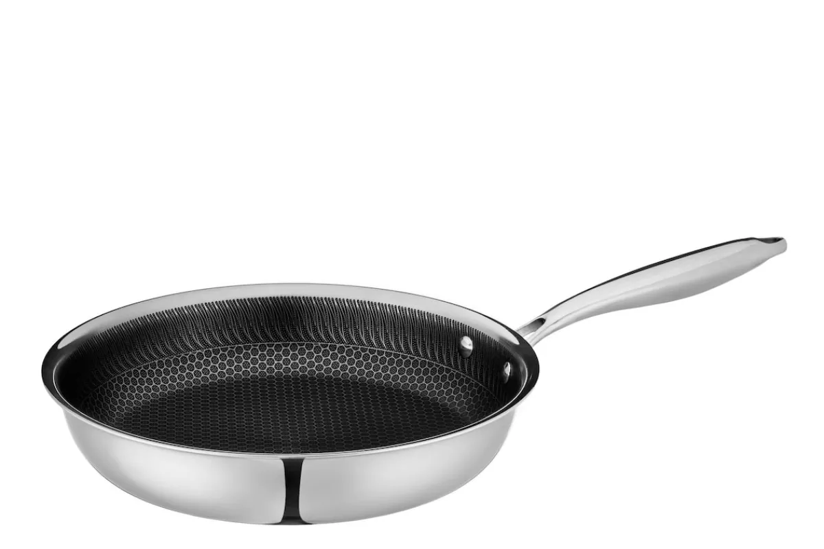 Die moderne Hausfrau Bratpfanne, Edelstahl Hestia 1 x Pfanne