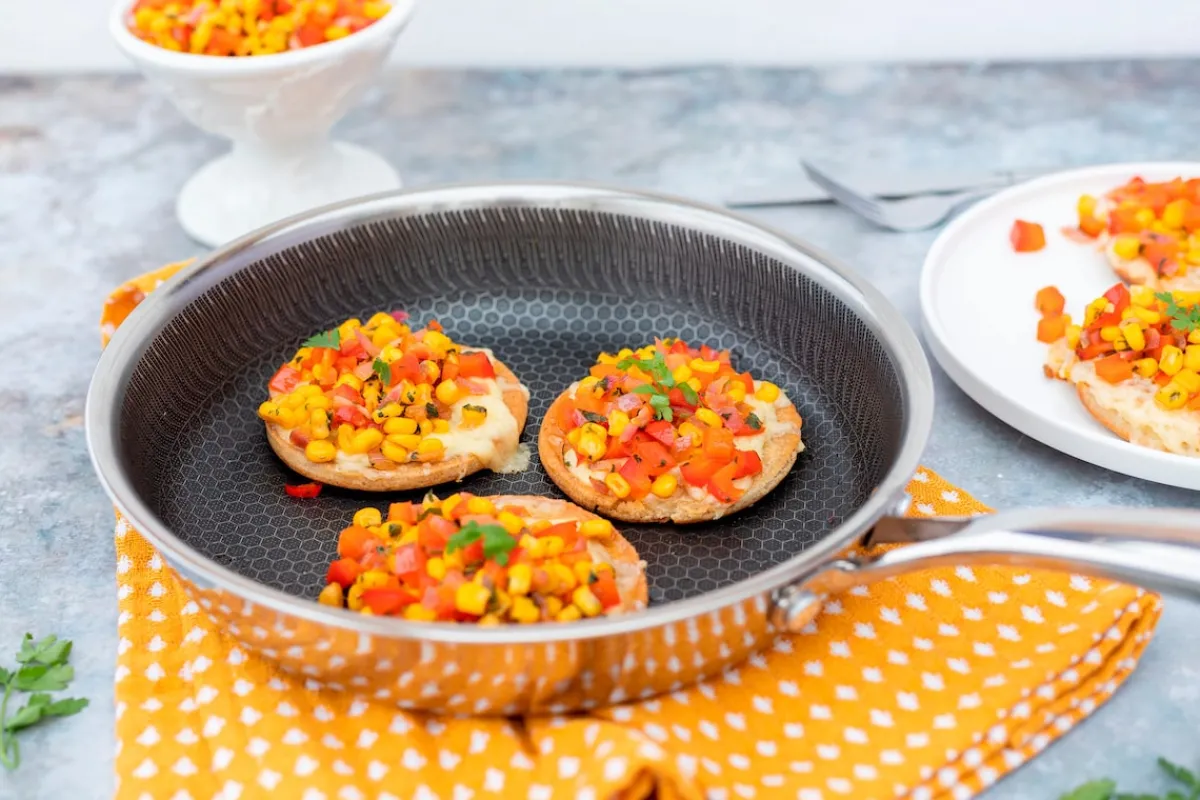 Die moderne Hausfrau Bratpfanne, Edelstahl Hestia 1 x Pfanne