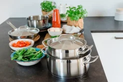 Pfannen|Die moderne Hausfrau Bratpfanne Edelstahl PROFESSIONAL I 32 cm