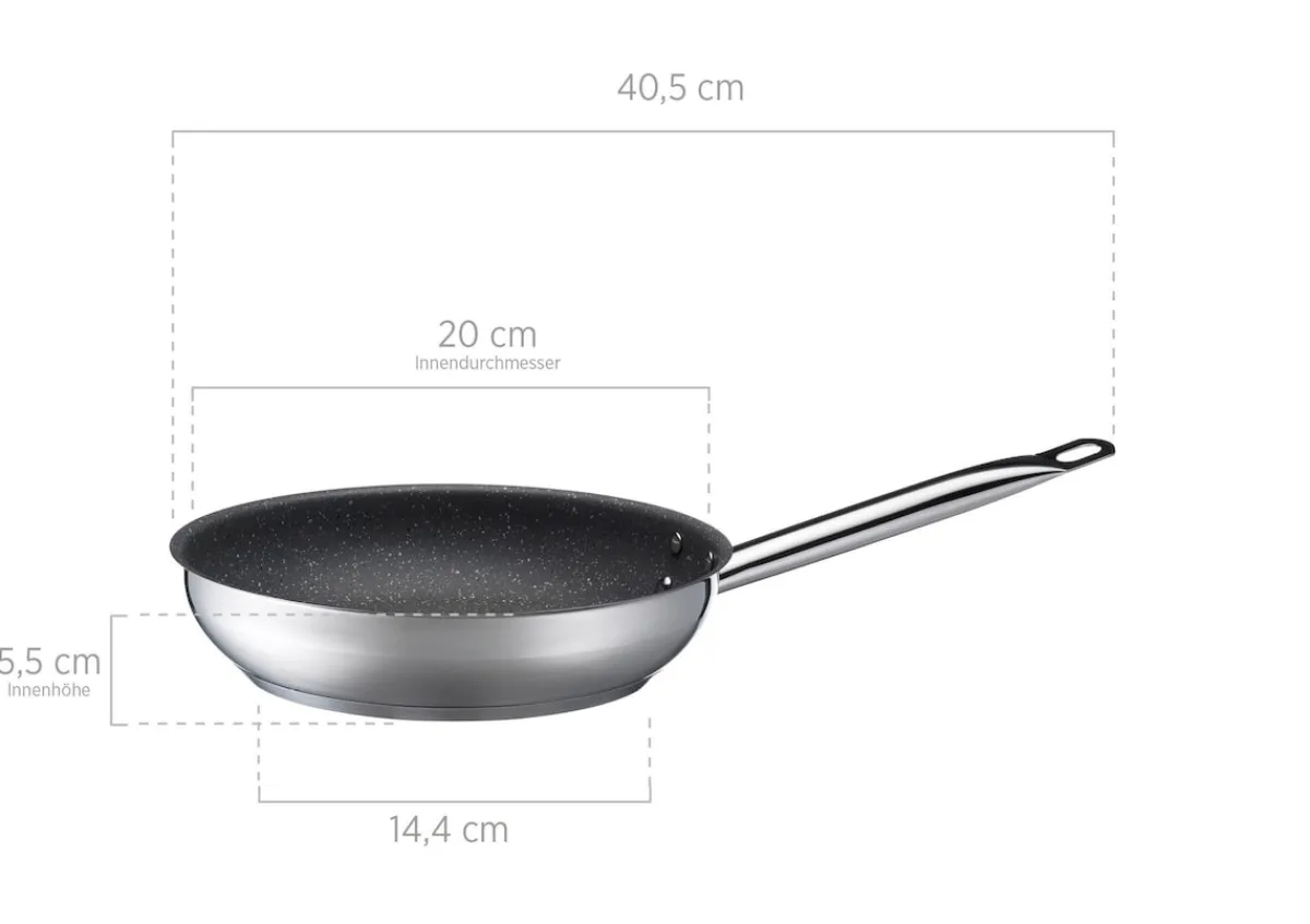 Die moderne Hausfrau Bratpfanne Professional Granitec 32 cm