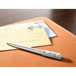 Bürobedarf|Die moderne Hausfrau Brieföffner personalisiert mit Initialen