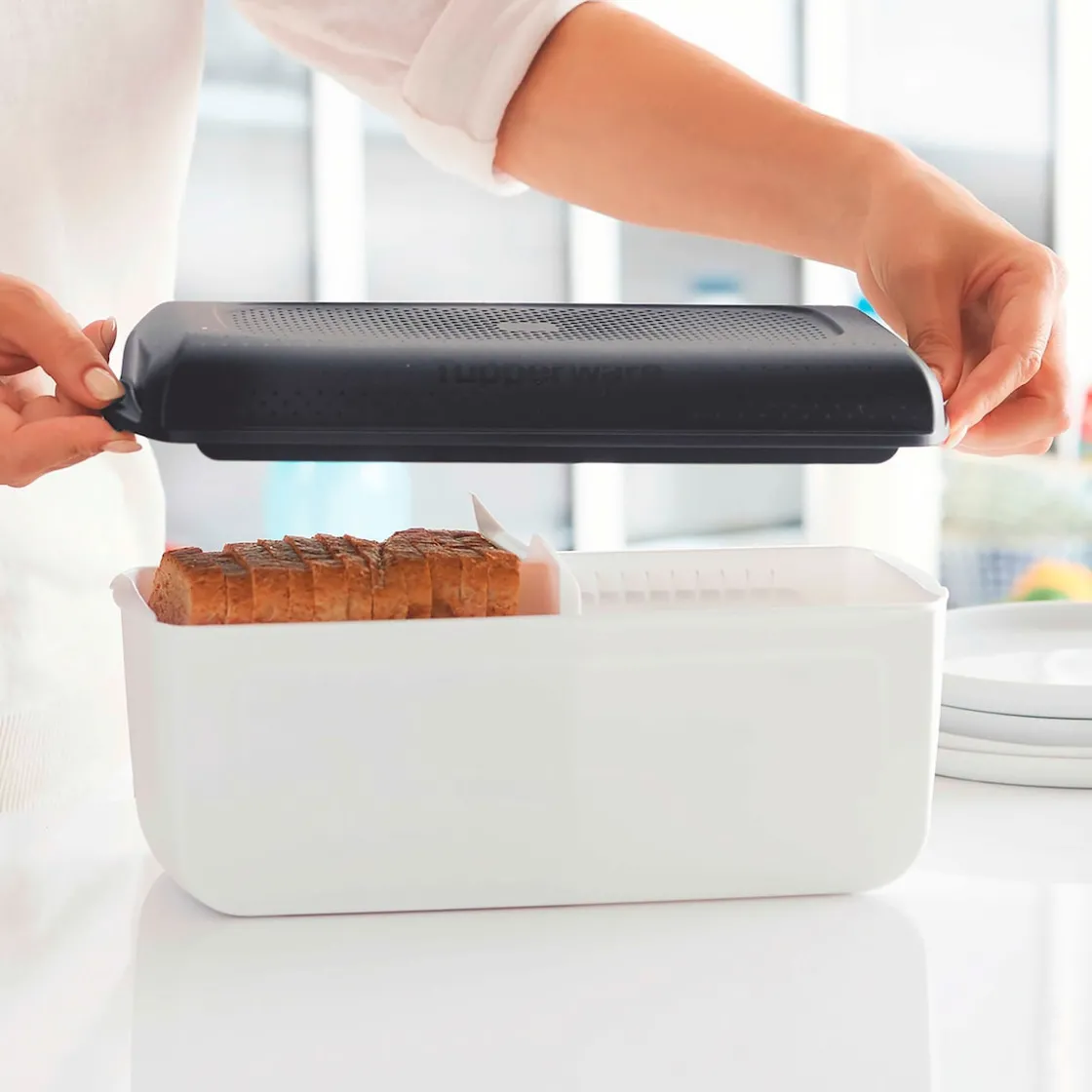 Lebensmittelbehälter|Die moderne Hausfrau Brotkasten BreadSmart, Junior