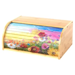 Lebensmittelbehälter|Die moderne Hausfrau Brotkasten „Sommerblumen“