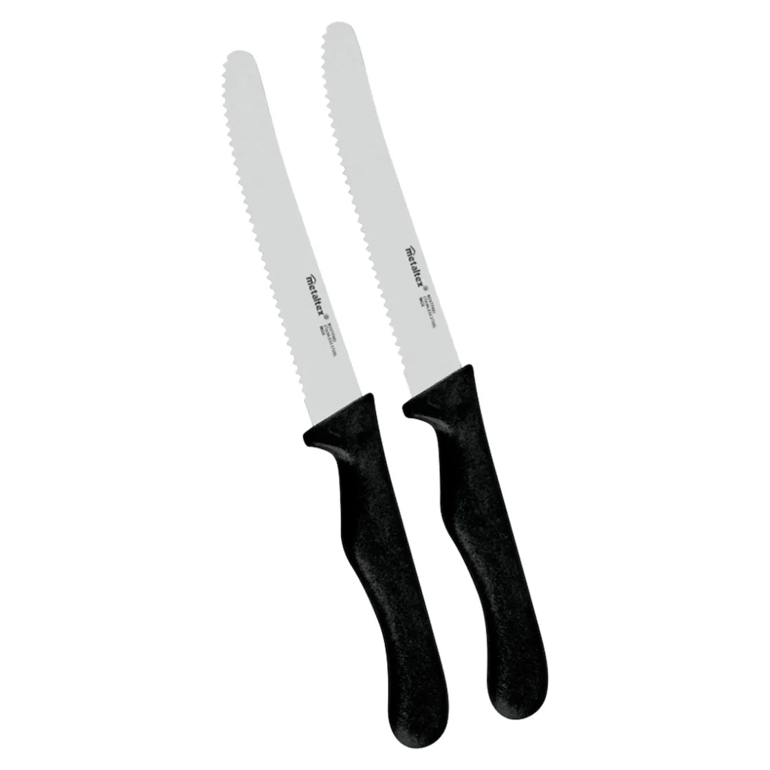 Koch- & Küchenmesser|Die moderne Hausfrau Brotzeitmesser "Basic", 21,5 cm, 2 Stück