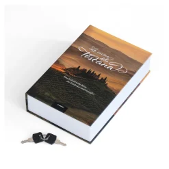 Spardosen & Geldverstecke|Die moderne Hausfrau Buch-Tresor "Toscana"