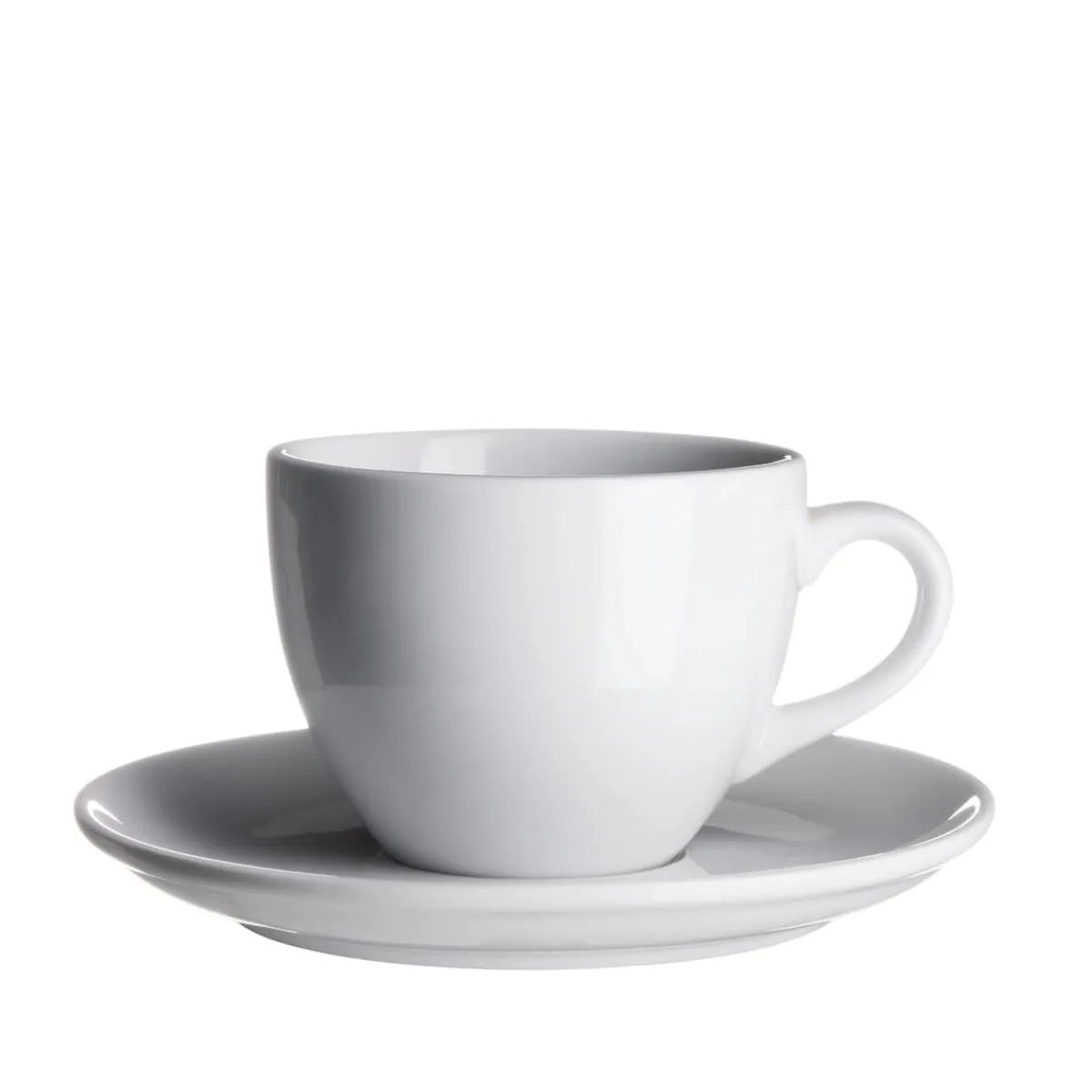 Die moderne Hausfrau Cappuccinotassen-Set, Porzellan COLOMBIA