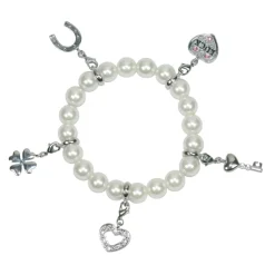 Schmuck & Uhren ·Armbänder|Die moderne Hausfrau Charms Magnet Armband Weiß