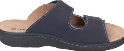 Clogs & Pantoletten|Die moderne Hausfrau CHELVA Pantoletten blau