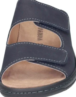 Clogs & Pantoletten|Die moderne Hausfrau CHELVA Pantoletten blau