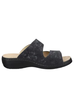 Damen Die moderne Hausfrau CHELVA Pantoletten blau