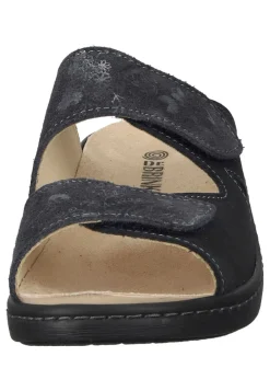 Damen Die moderne Hausfrau CHELVA Pantoletten blau