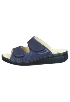 Damen Die moderne Hausfrau CHELVA Pantoletten blau