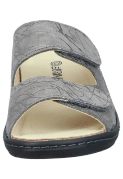 Pantoletten|Die moderne Hausfrau CHELVA Pantoletten grau