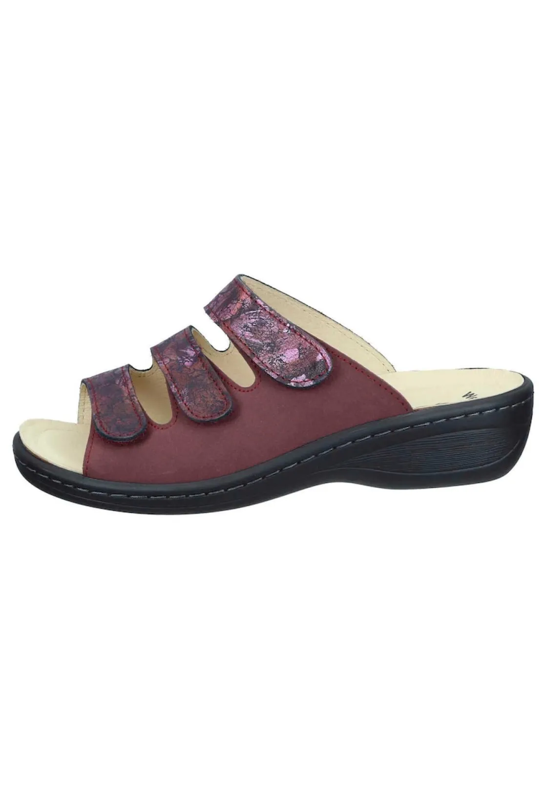 Pantoletten|Die moderne Hausfrau CHELVA Pantoletten rot