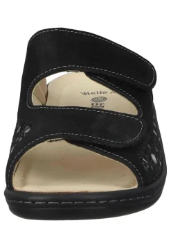 Pantoletten|Die moderne Hausfrau CHELVA Pantoletten schwarz