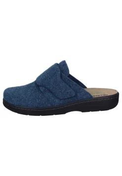 Clogs & Pantoletten|Die moderne Hausfrau CHELVA HOME Hausschuhe blau