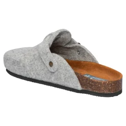Hausschuhe|Die moderne Hausfrau Clog grau