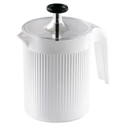 Kaffeemaschinen|Die moderne Hausfrau Cremix Milchaufschäumer weiß