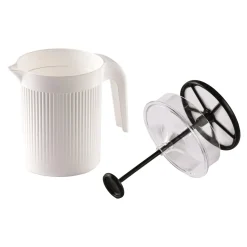 Kaffeemaschinen|Die moderne Hausfrau Cremix Milchaufschäumer weiß