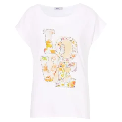 Shirts|Die moderne Hausfrau Damen Baumwoll-T-Shirt „Love“