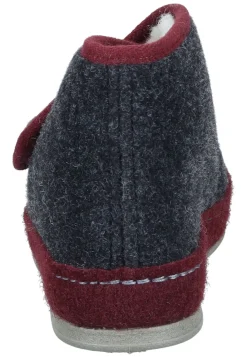 Hausschuhe|Die moderne Hausfrau Damen Hausschuh grau