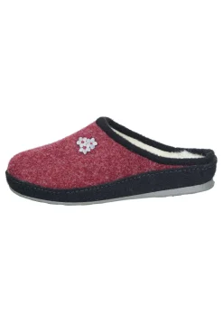 Hausschuhe|Die moderne Hausfrau Damen Hausschuh rot