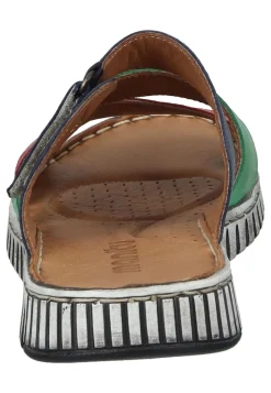 Pantoletten|Die moderne Hausfrau Damen Pantoletten blau