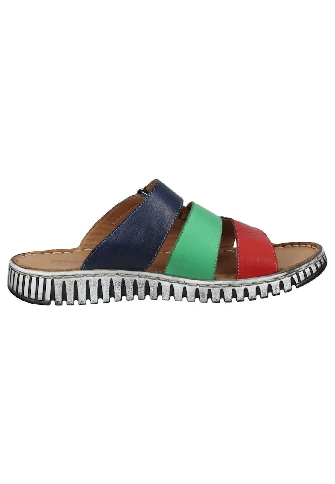 Pantoletten|Die moderne Hausfrau Damen Pantoletten blau