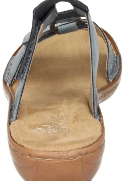 Pantoletten|Die moderne Hausfrau Damen Pantoletten blau