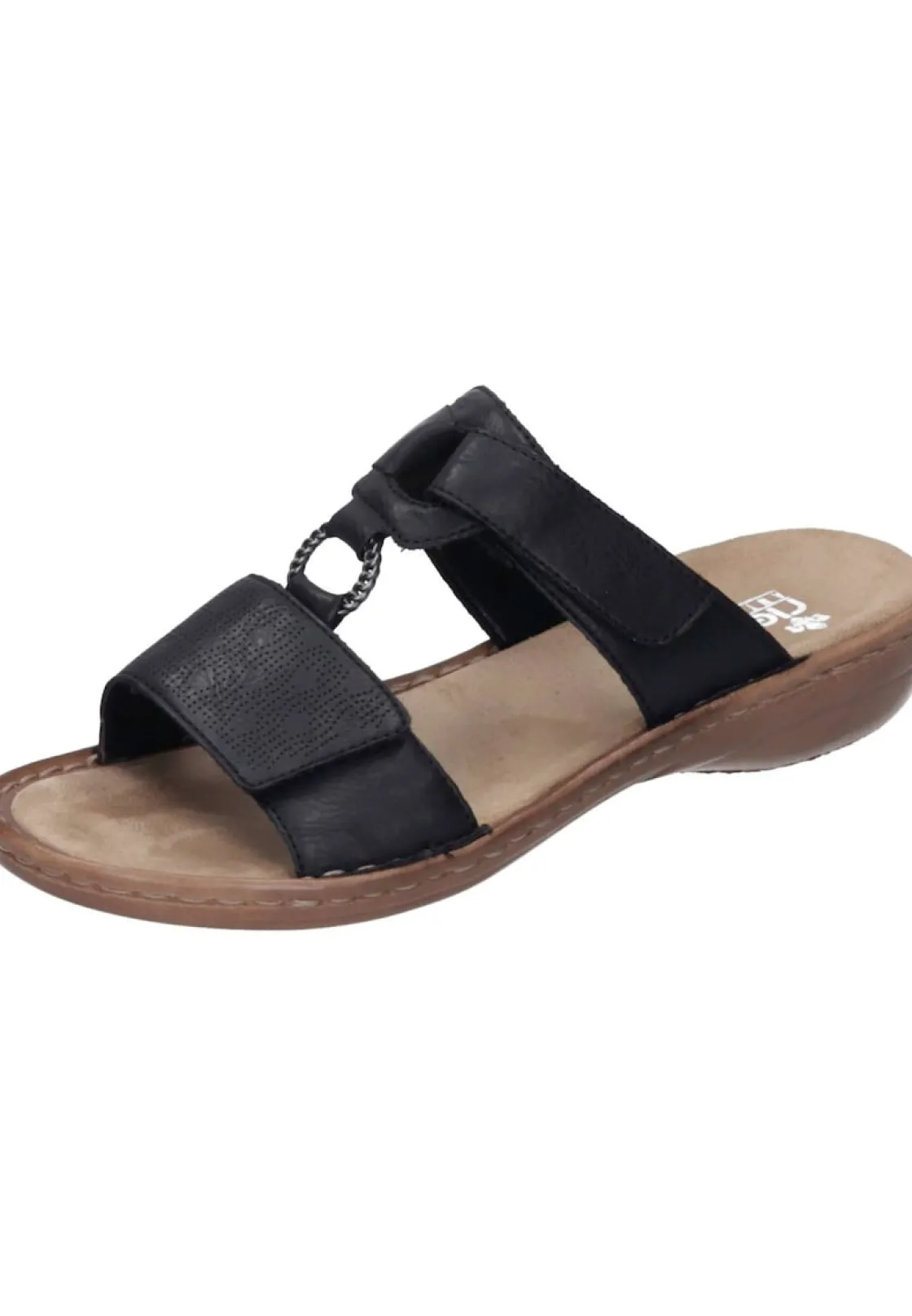 Pantoletten|Die moderne Hausfrau Damen Pantoletten schwarz